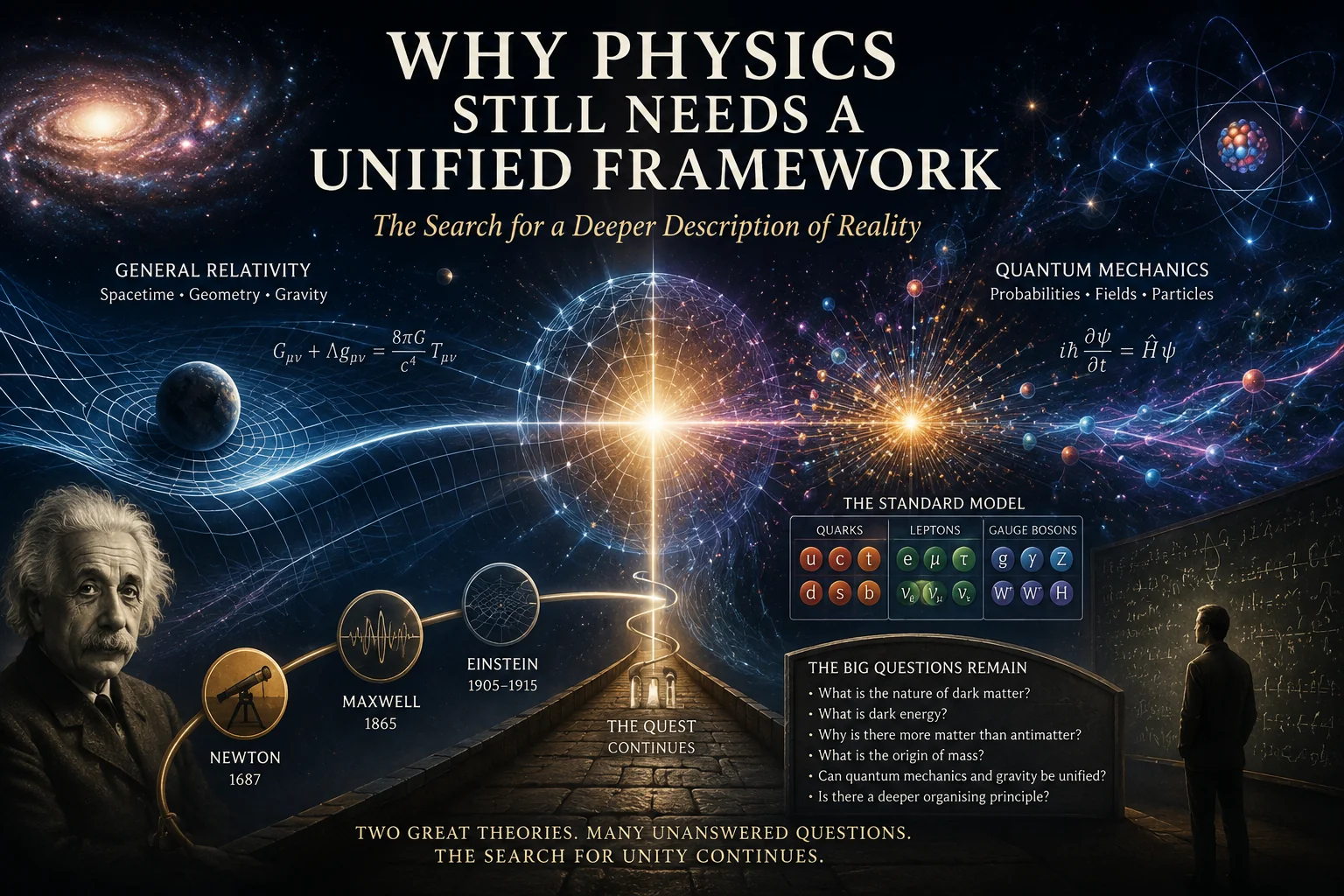 Why Physics Still Needs a Unified Framework Cover