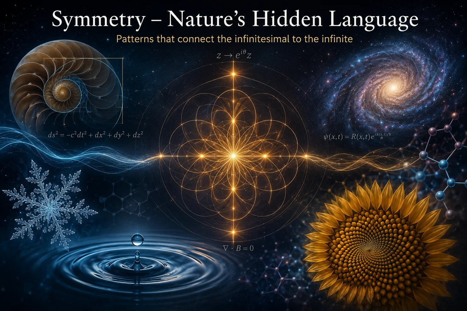 Symmetry - Nature's Hidden Language Cover